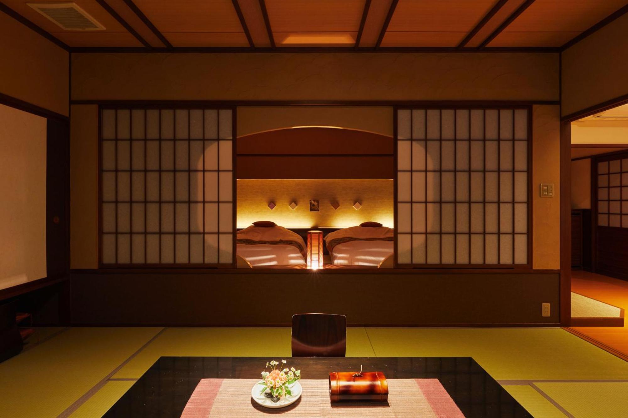Takinoyu Hotel Tendo Exterior foto